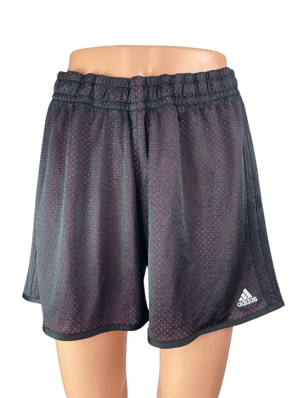 Adidas Woven Training Women's High Rise Yoga Gym Athletic Activewear Shorts Sz M